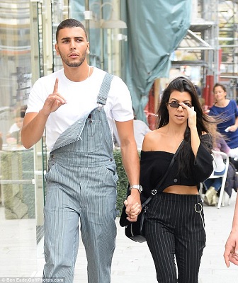 Younes and Kourtney Kardashian. know about his career, profession